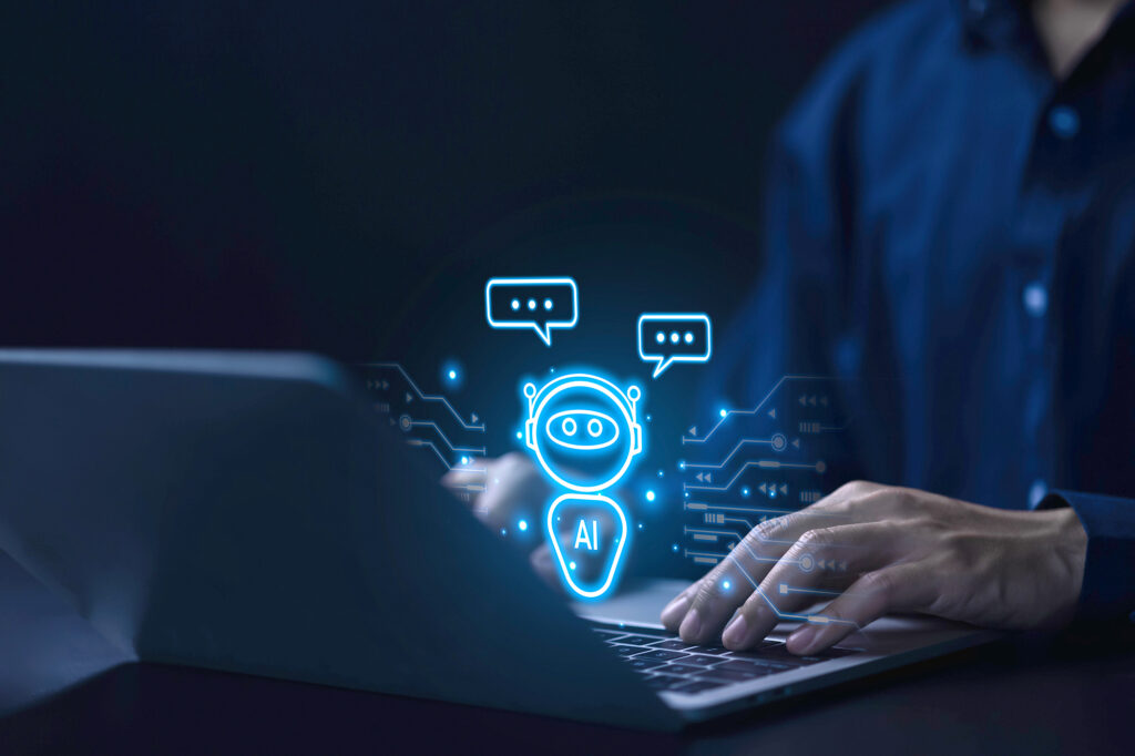Digital Chatbot Robot